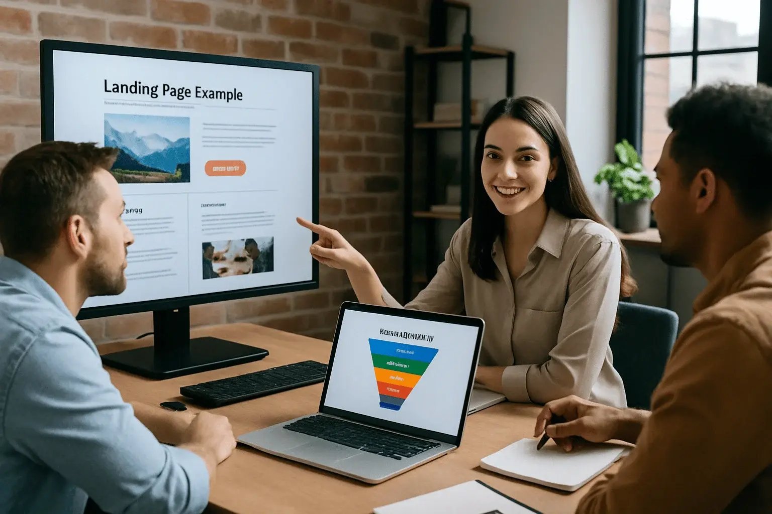 Landing-Page-&-Conversion‐Funnel-Design