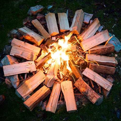 Evening bonfires and conversations