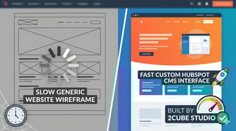 HubSpot CMS Development Services: Why Custom Architecture Beats Generic Themes